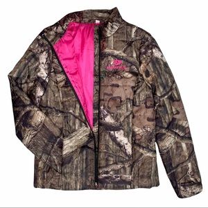 pink mossy oak jacket